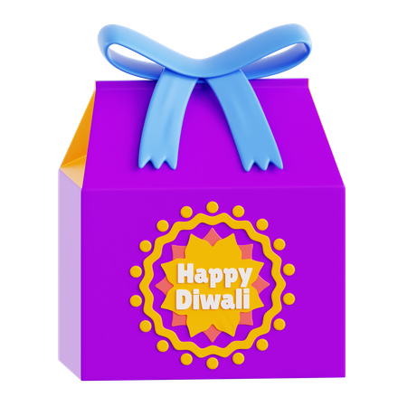 Diwali Gift  3D Icon