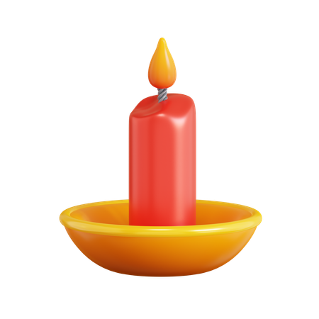 Diwali Lamp  3D Icon