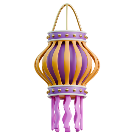Diwali Lantern  3D Icon