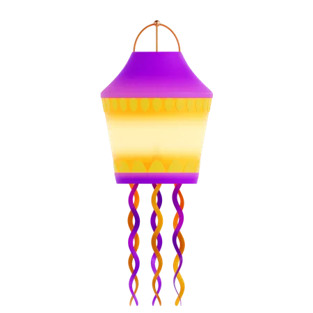 Diwali Lantern  3D Icon