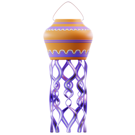 Diwali Lantern  3D Icon