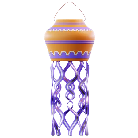 Diwali Lantern  3D Icon