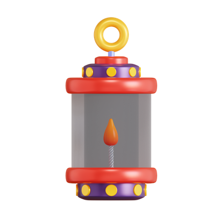 Diwali Lantern  3D Icon