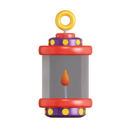 Diwali Lantern  3D Icon