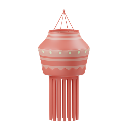 Diwali Lantern  3D Illustration