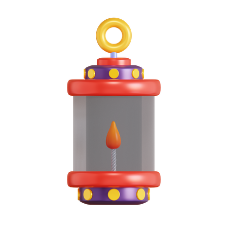 Lanterne de Diwali  3D Icon