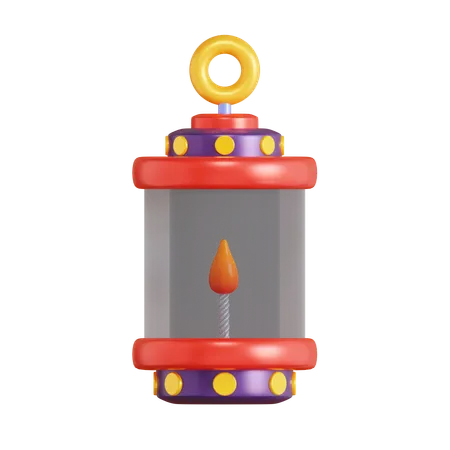 Lanterne de Diwali  3D Icon