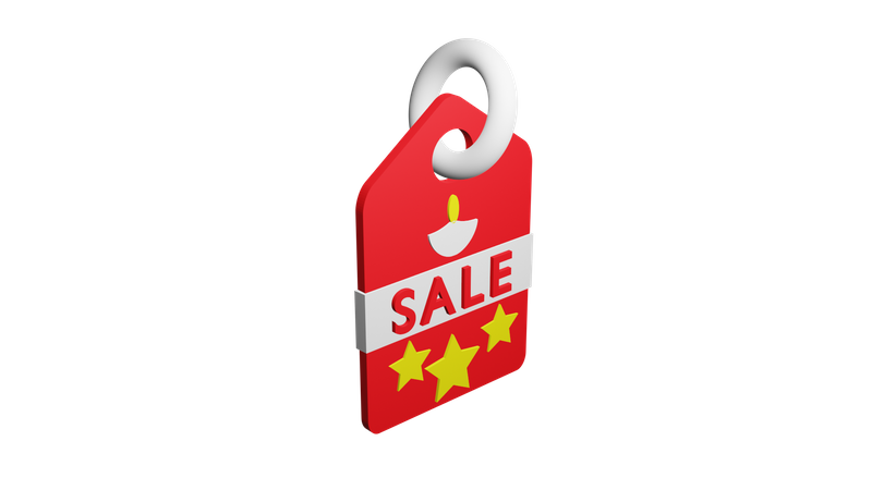 Diwali Sale  3D Icon