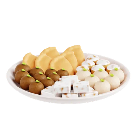 Diwali Sweets  3D Icon