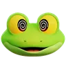 Dizzy Frog Emoji