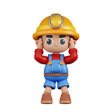 Dizzy Miner  3D Illustration