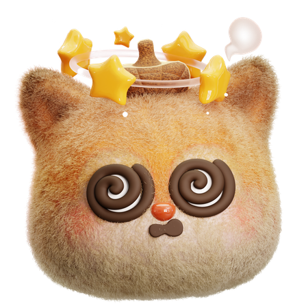 Dizzy Squirrel  3D Icon