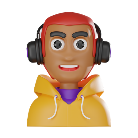 Dj  3D Icon