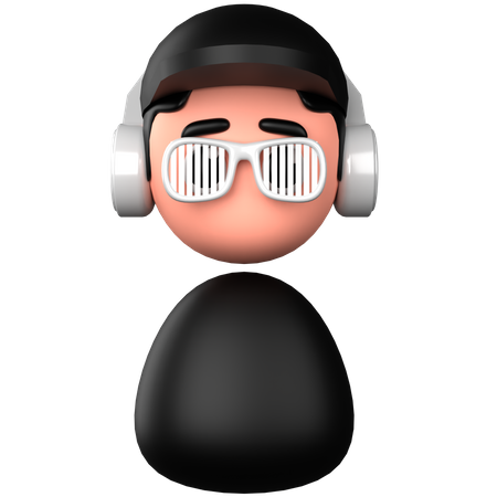DJs  3D Icon