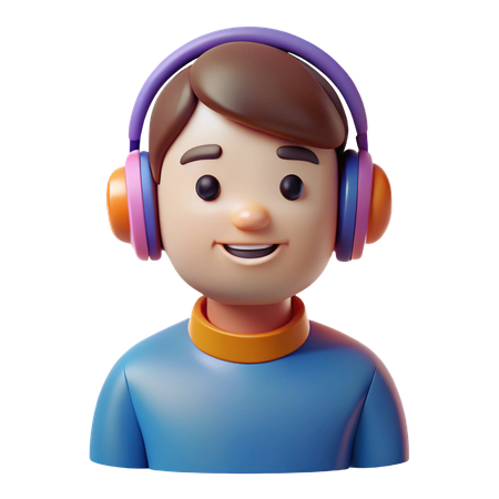 Dj Avatar  3D Icon