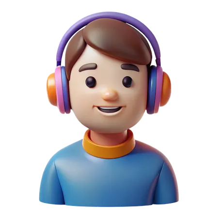 Dj Avatar  3D Icon