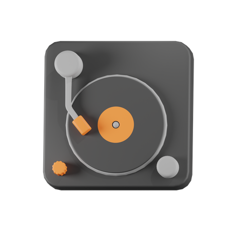 DJ de música  3D Icon