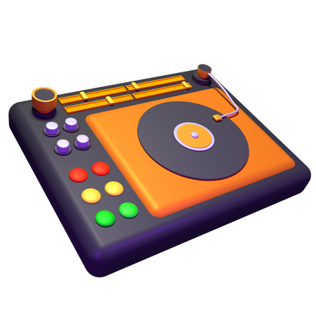 Dj Equipment  3D Icon