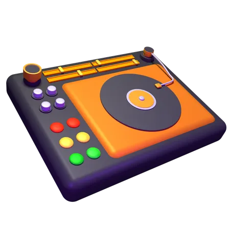 Dj Equipment  3D Icon