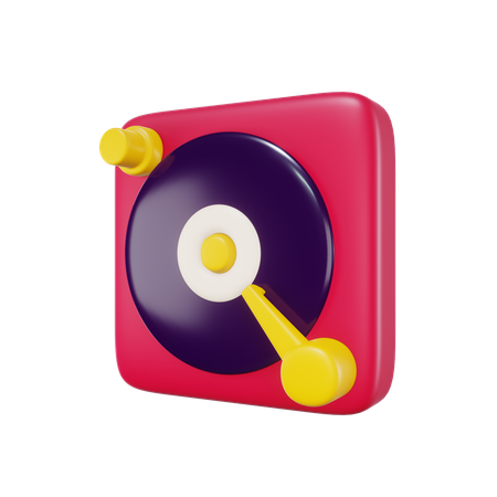 DJ-jockey  3D Icon