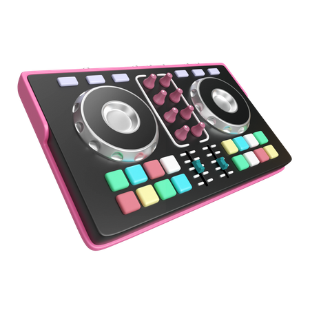DJ machine  3D Icon