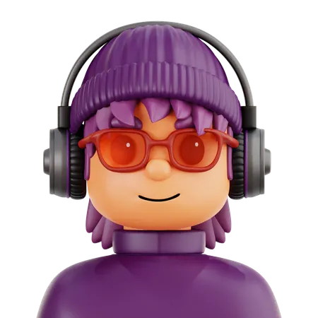 DJマン  3D Icon