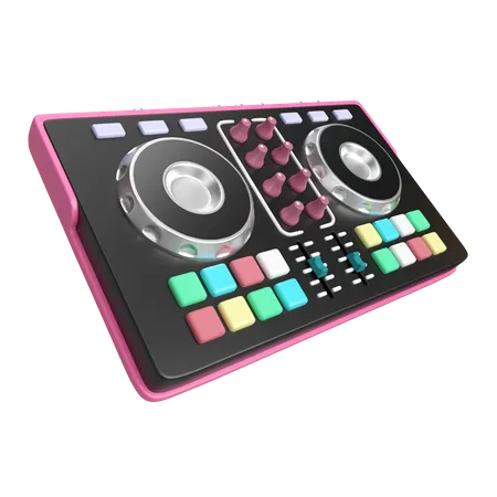 DJ-Maschine  3D Icon