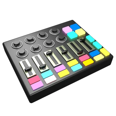 Dj Mixer  3D Icon