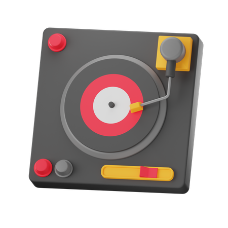 DJ 믹서  3D Icon