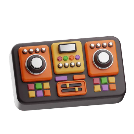 Dj Mixer  3D Icon