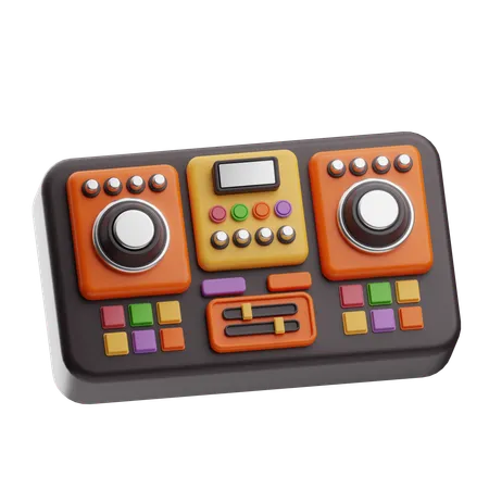 Mixeur DJ  3D Icon