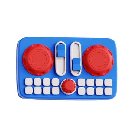 DJ-Plattenspieler  3D Icon