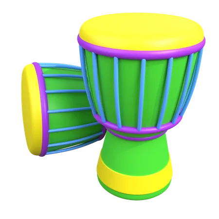 Djembe  3D Icon