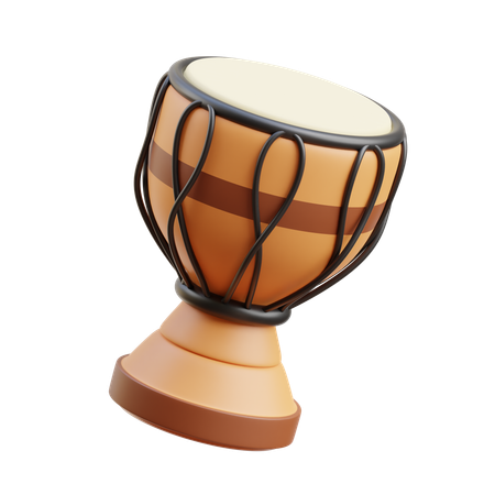 Djembé  3D Icon