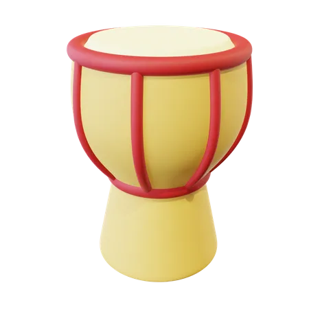 Djembe 3D Icon
