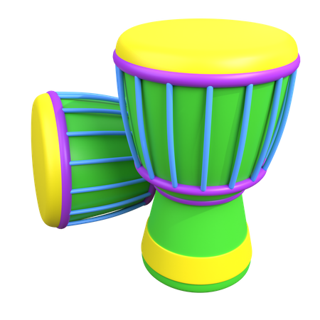 Djembe  3D Icon