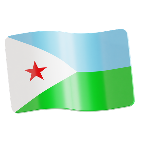 Djibouti  3D Icon