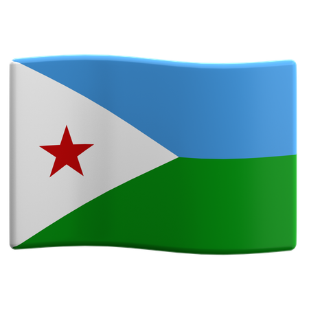 Djibouti  3D Icon