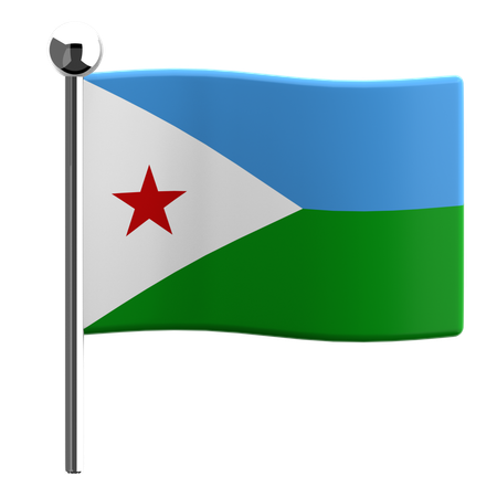 Djibouti  3D Icon