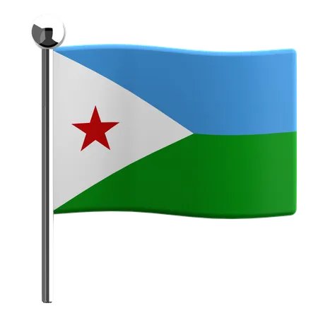 Djibouti  3D Icon