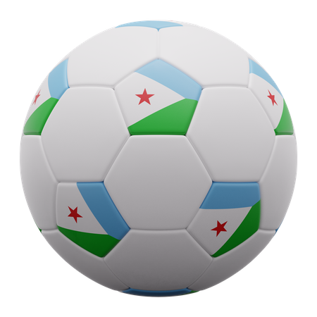 Djibouti Ball  3D Icon