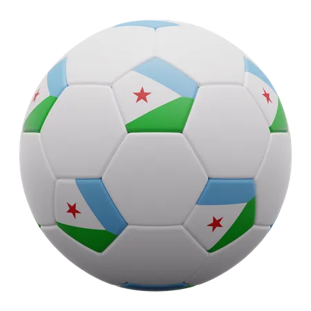 Ballon Djibouti  3D Icon