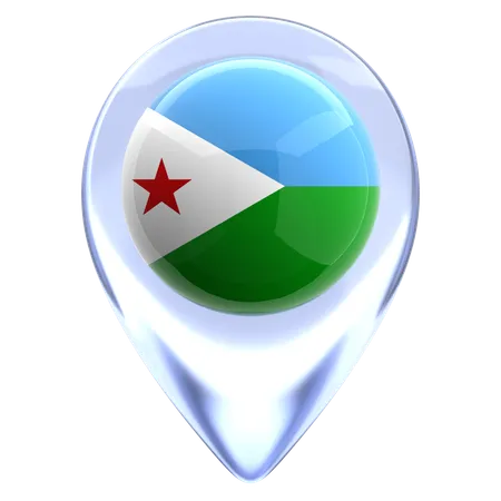 Djibuti  3D Icon