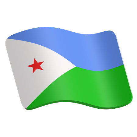 Djibuti  3D Icon