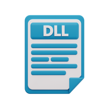 DLL-Datei  3D Icon