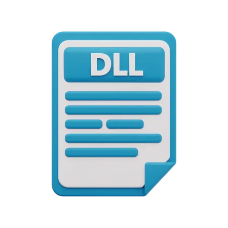 DLL-Datei  3D Icon