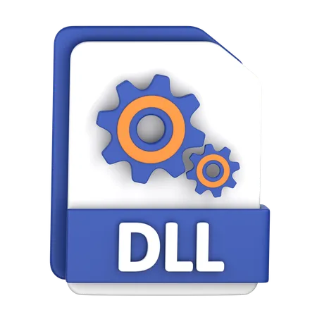 Dll File  3D Icon