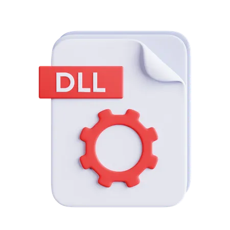 Dll File  3D Icon