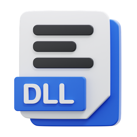 DLL FILE  3D Icon