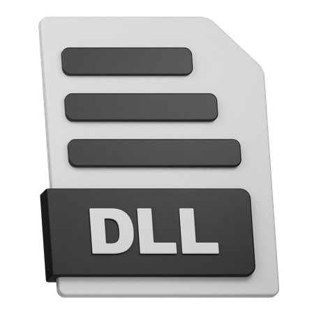 Dllファイル  3D Icon